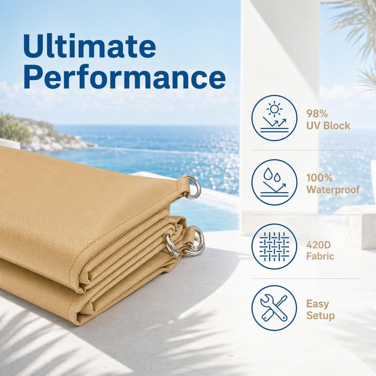 rectangle waterproof shade sail key feature rectangle waterproof shade sail key feature